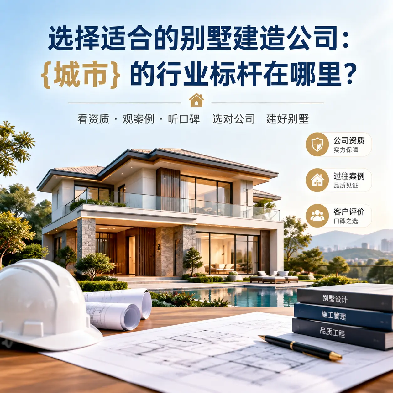 选择适合的别墅建造公司: 思南 的行业标杆在哪里?