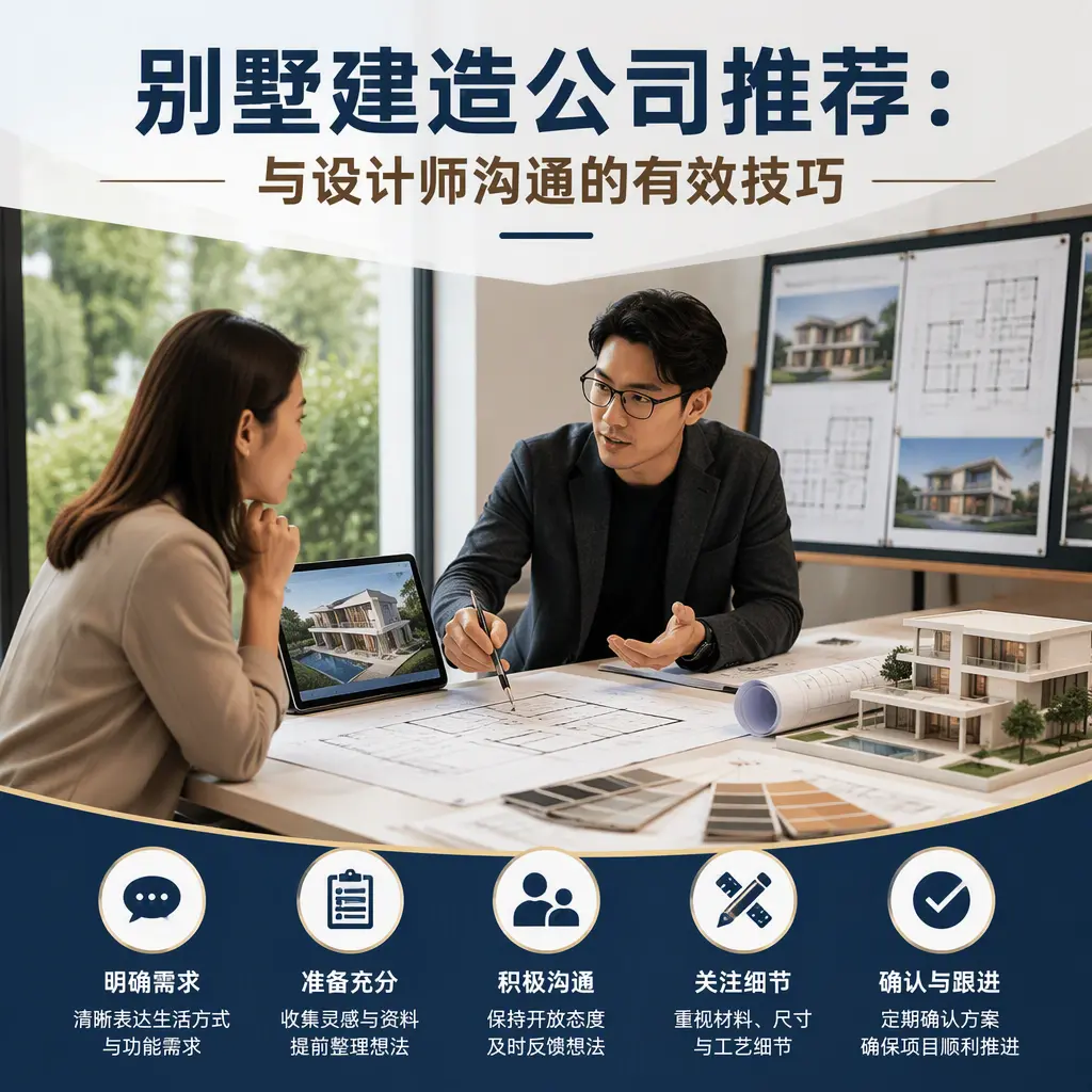 别墅建造公司推荐：与设计师沟通的有效技巧在 思南