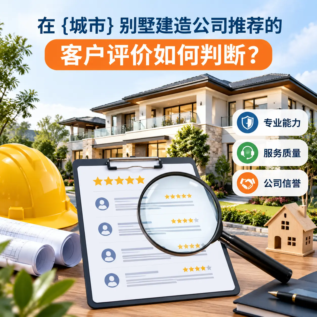 在 思南 别墅建造公司推荐的客户评价如何判断?