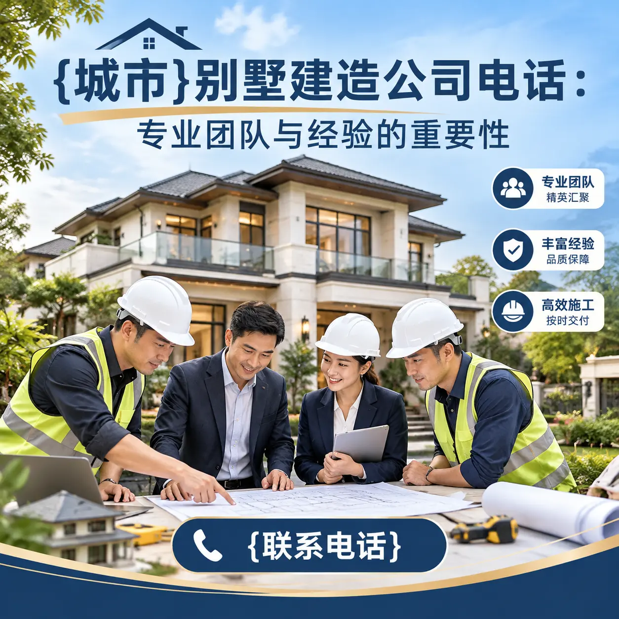 思南别墅建造公司电话:专业团队与经验的重要性
