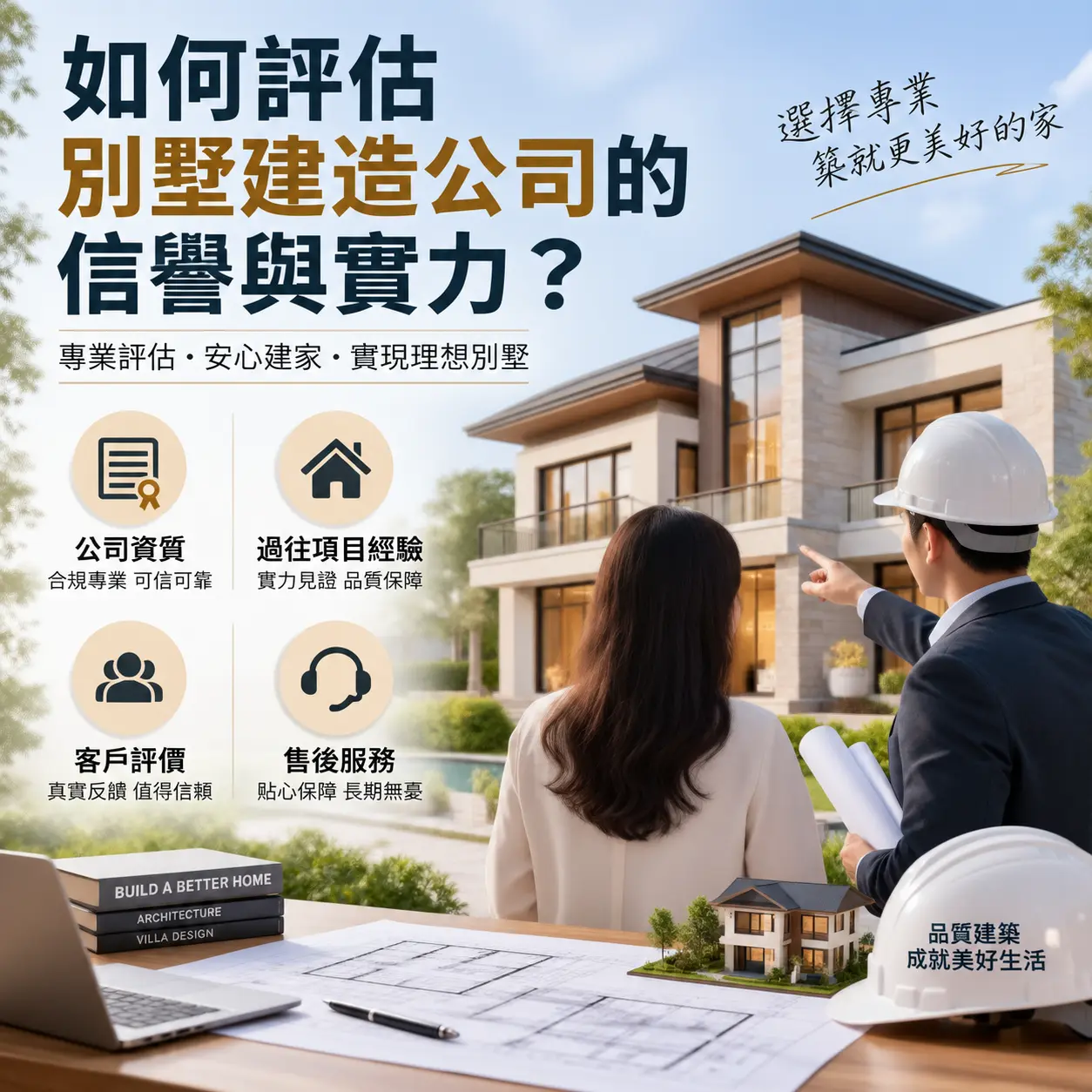 如何评估 思南 别墅建造公司的信誉与实力？