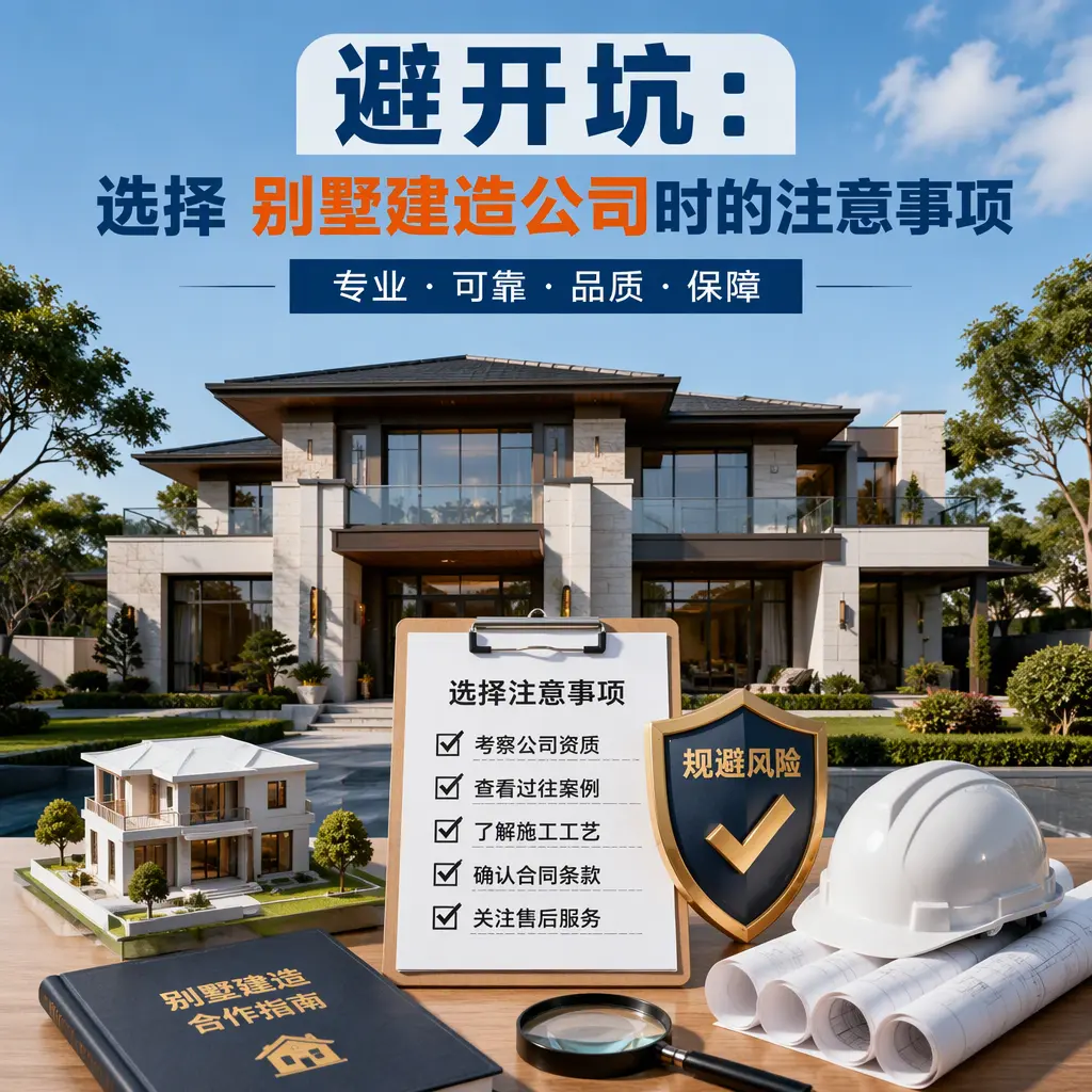 避开坑：选择 思南 别墅建造公司时的注意事项
