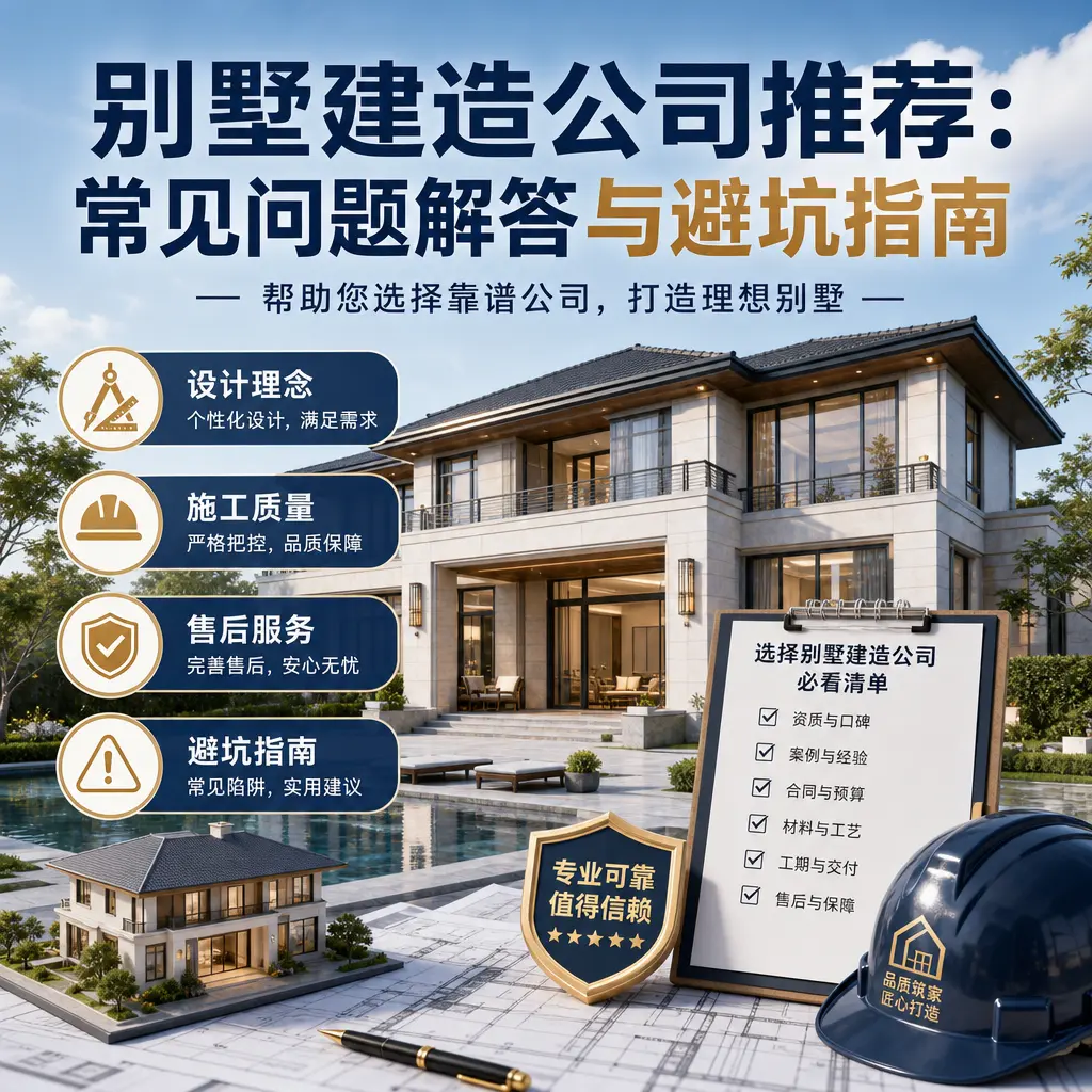 别墅建造公司推荐：常见问题解答与避坑指南