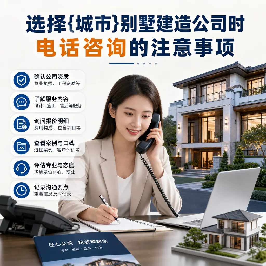 选择思南别墅建造公司时，电话咨询的注意事项