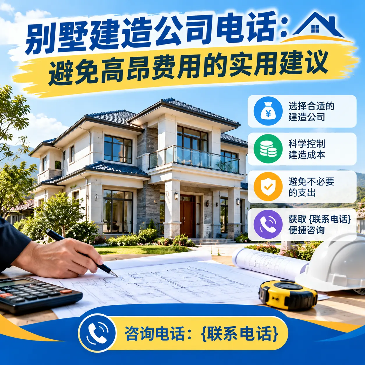 思南别墅建造公司电话：避免高昂费用的实用建议