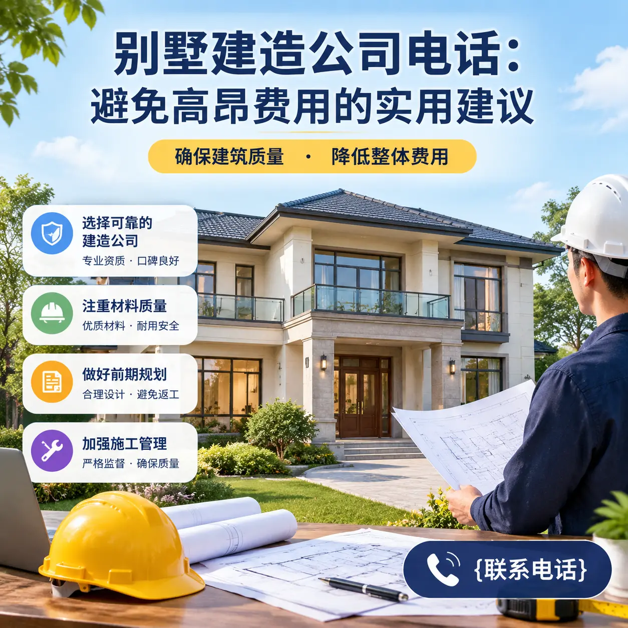 思南别墅建造公司电话：避免高昂费用的实用建议