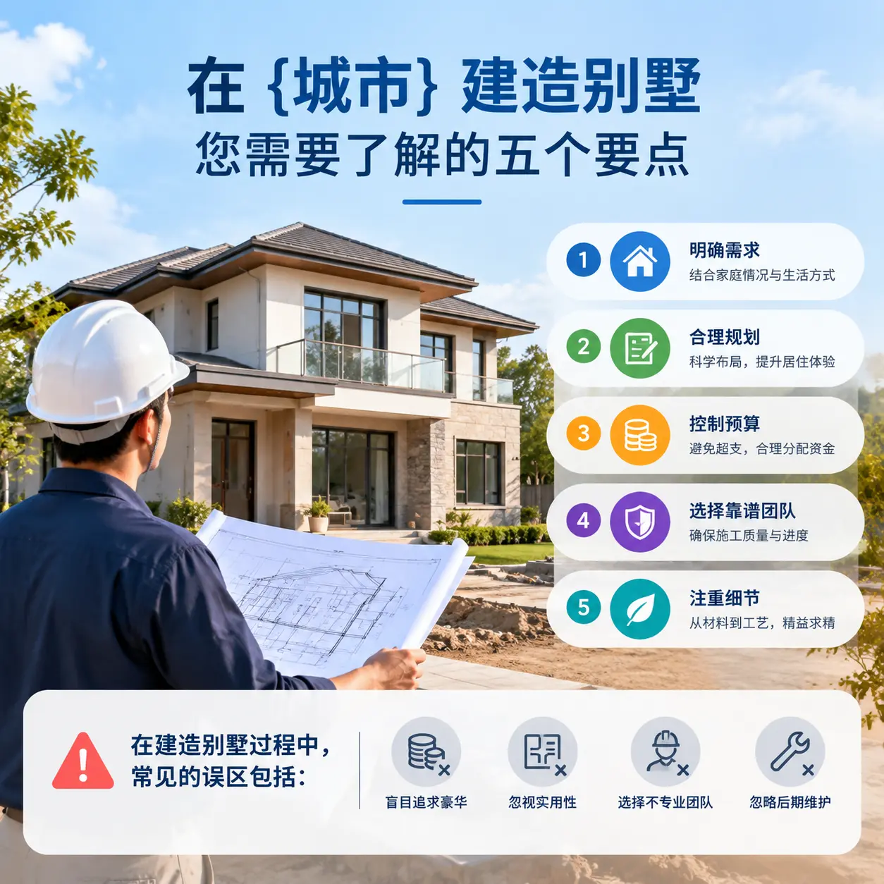 在 思南 建造别墅，您需要了解的五个要点