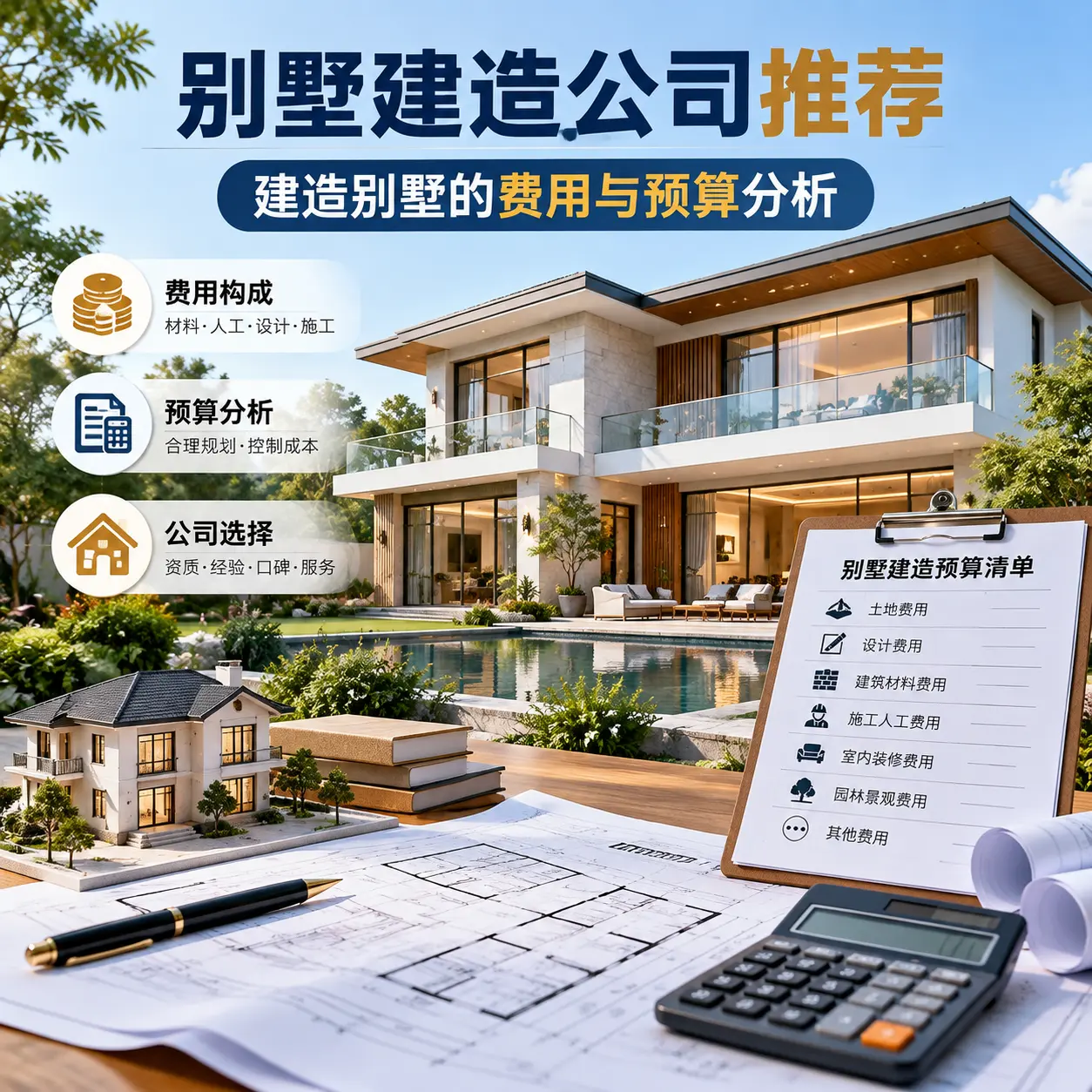别墅建造公司推荐： 思南 建造别墅的费用与预算分析