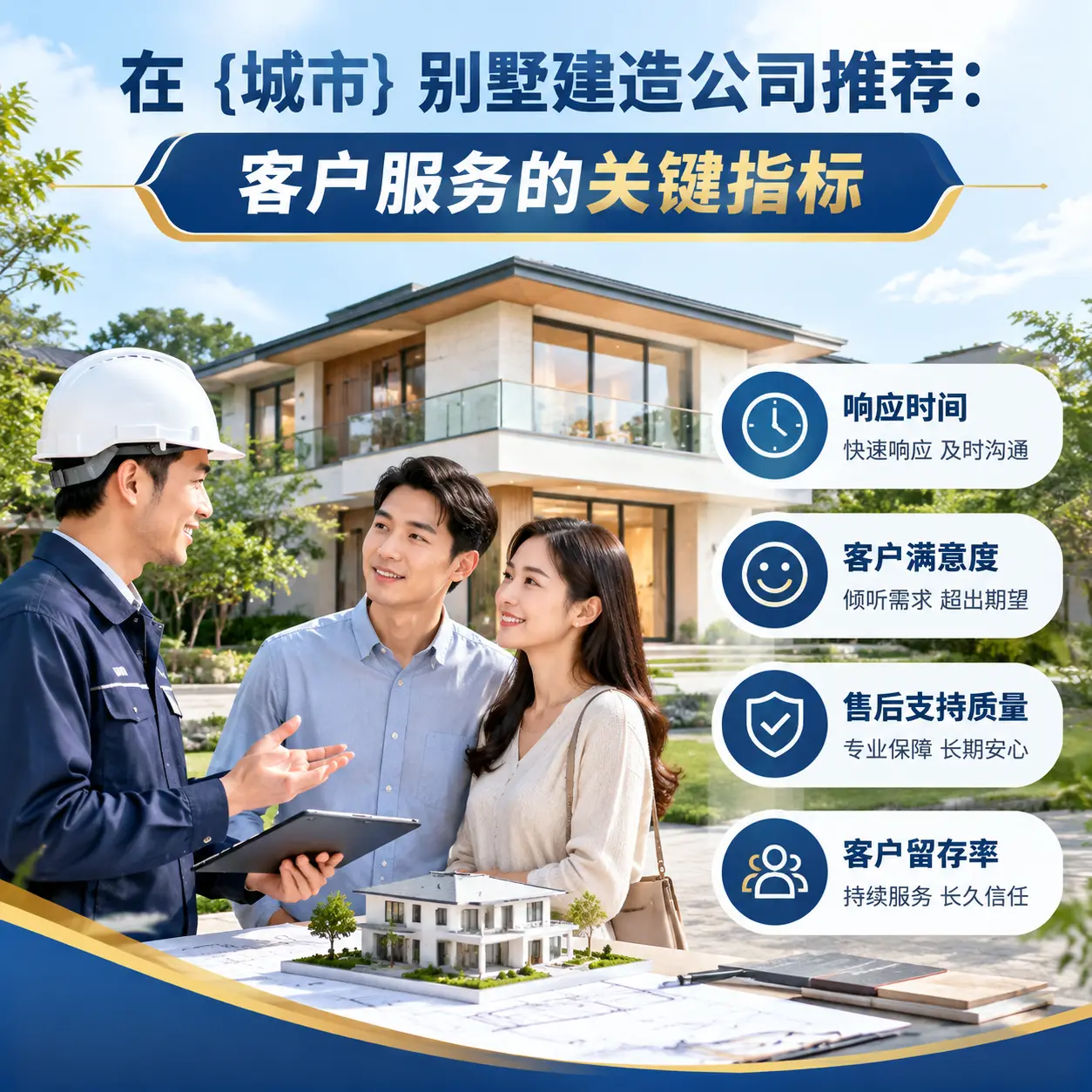 在 思南 别墅建造公司推荐:客户服务的关键指标