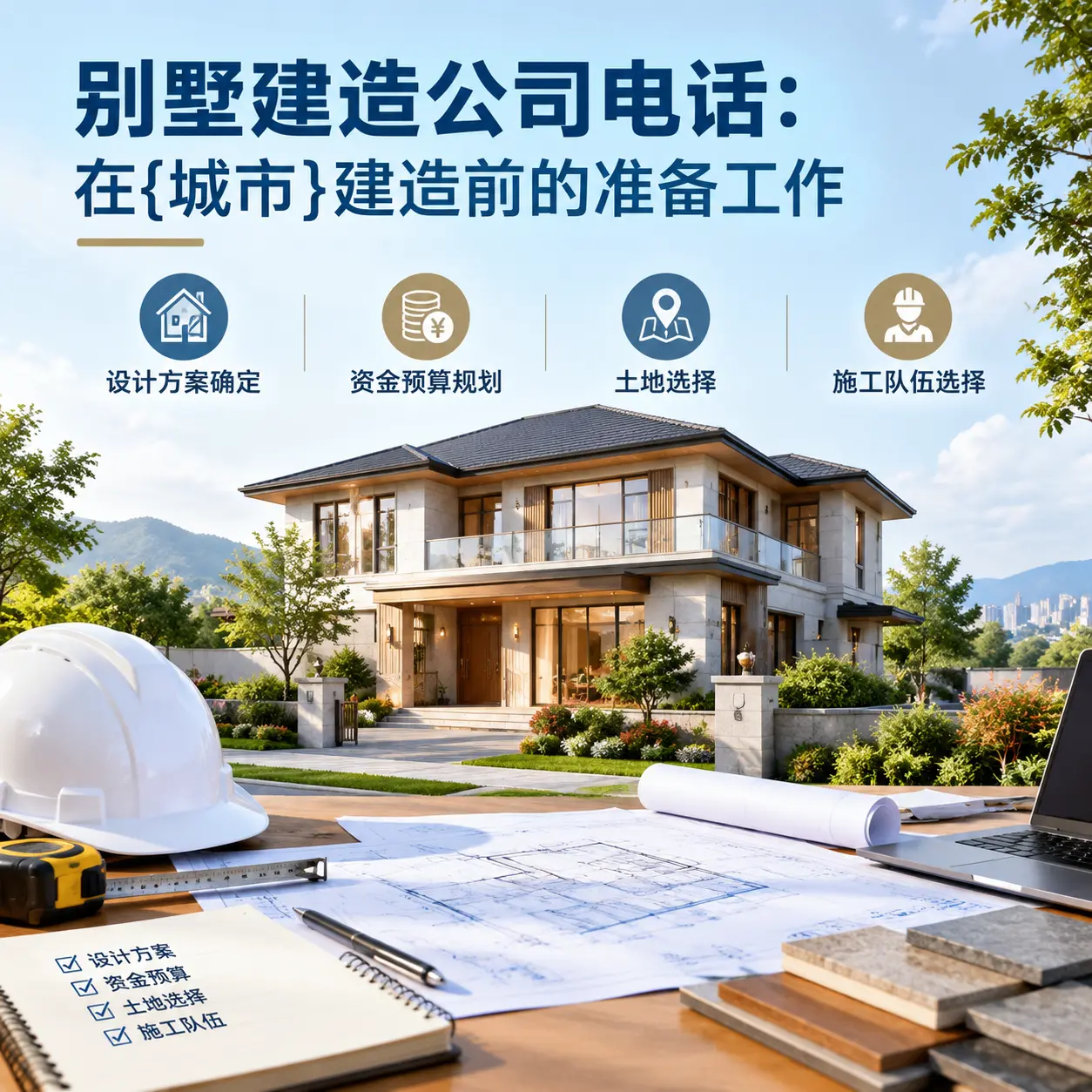 别墅建造公司电话：在思南建造前的准备工作
