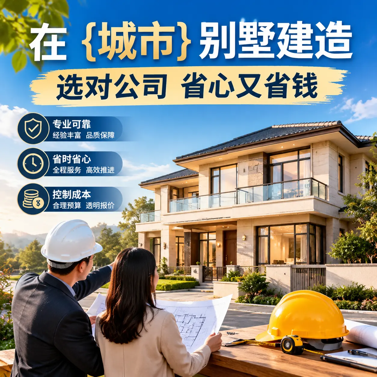在 思南 别墅建造，选对公司省心又省钱