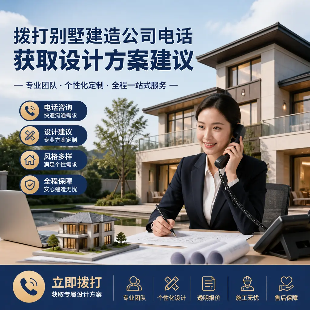 拨打思南别墅建造公司电话，获取设计方案建议