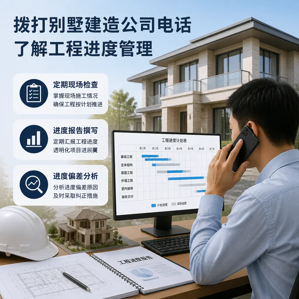 拨打思南别墅建造公司电话，了解工程进度管理