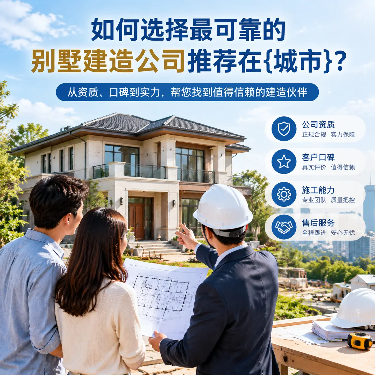 如何选择最可靠的别墅建造公司推荐在思南?