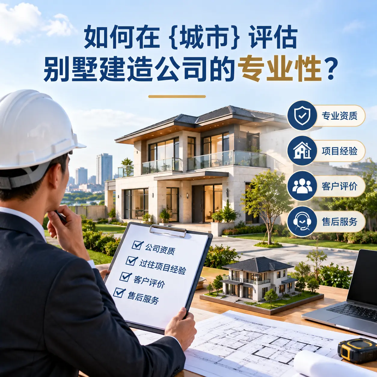 如何在 思南 评估别墅建造公司的专业性?