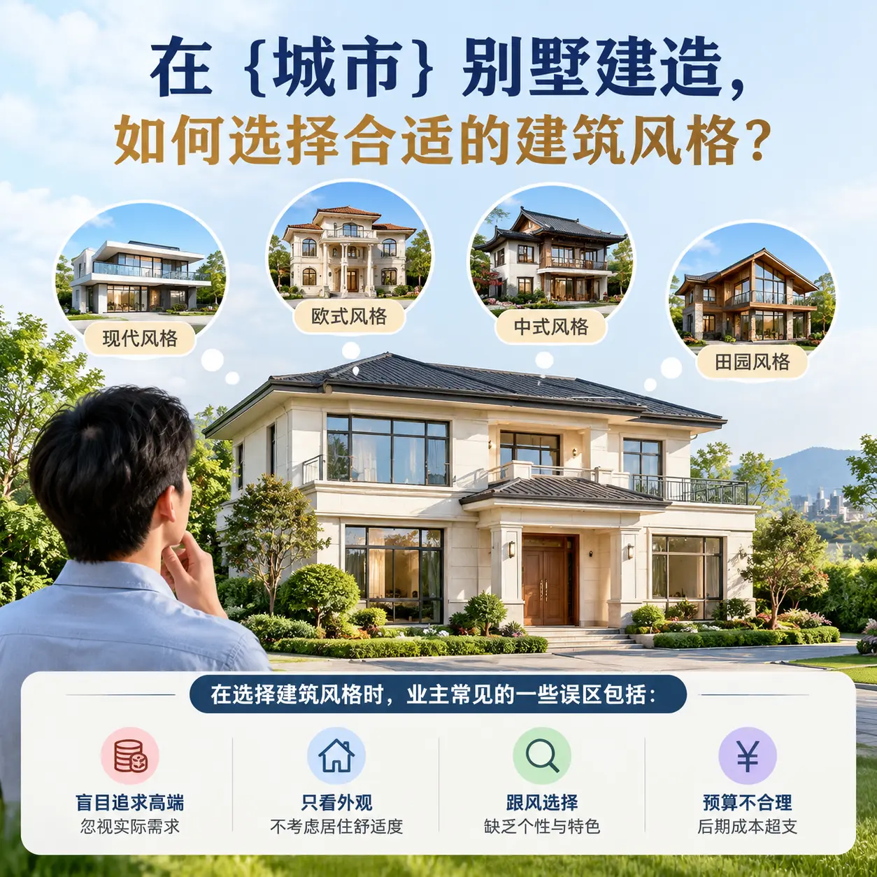 在 思南 别墅建造，如何选择合适的建筑风格？
