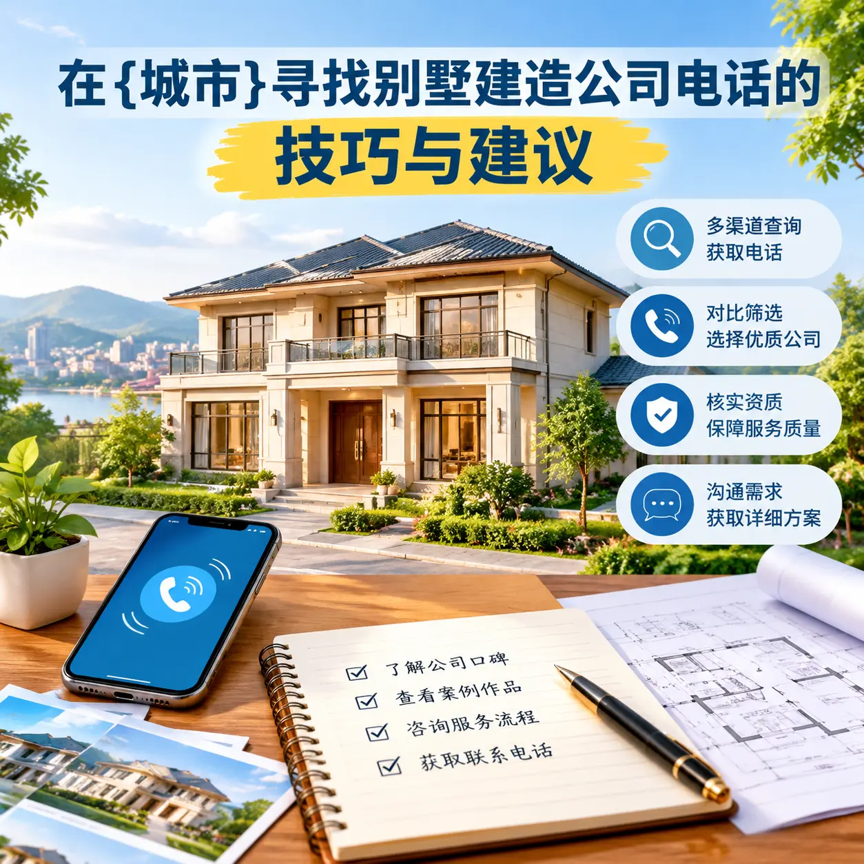 在思南寻找别墅建造公司电话的技巧与建议