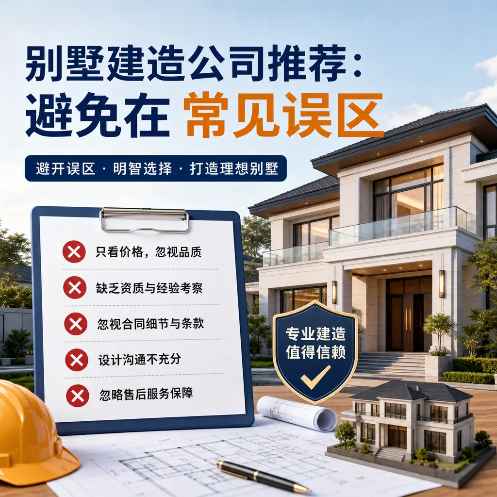 别墅建造公司推荐:避免在 思南 的常见误区