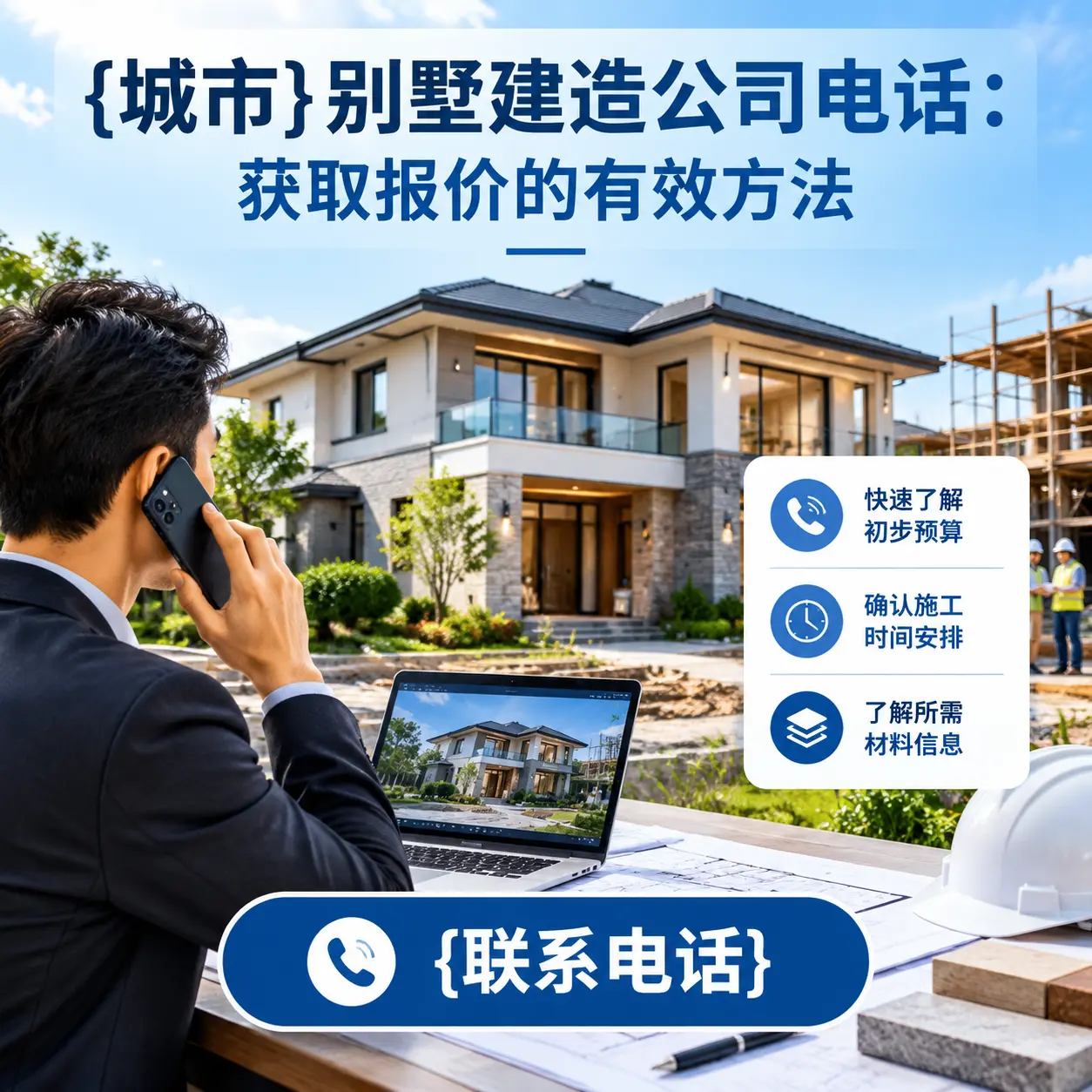 思南别墅建造公司电话：获取报价的有效方法